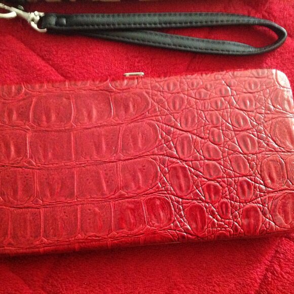 Lot of 5 Vintage Leather and Vinyl Ladies Wallets/Billfolders/Clutches - Picture 7 of 9